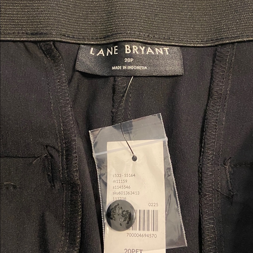 Lane Bryant Stylish Black Slim Capri Pants size 20P brand new inseam 20” - Picture 4 of 8